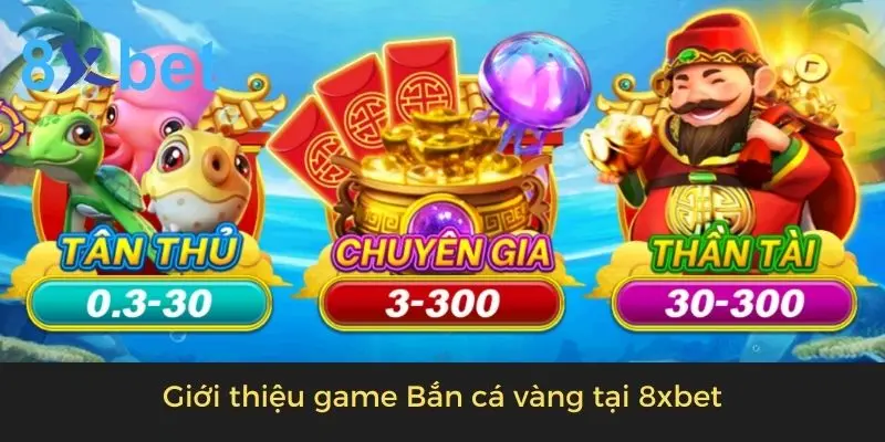 Bắn Cá Vàng - Tựa Game Đổi Thưởng Online Hot Nhất 2024 1 Giới thiệu game Bắn cá vàng tại 8xbet
